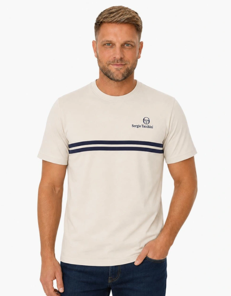 Sergio Tacchini New Supermac T-Shirt Peyote/Maritime Blue