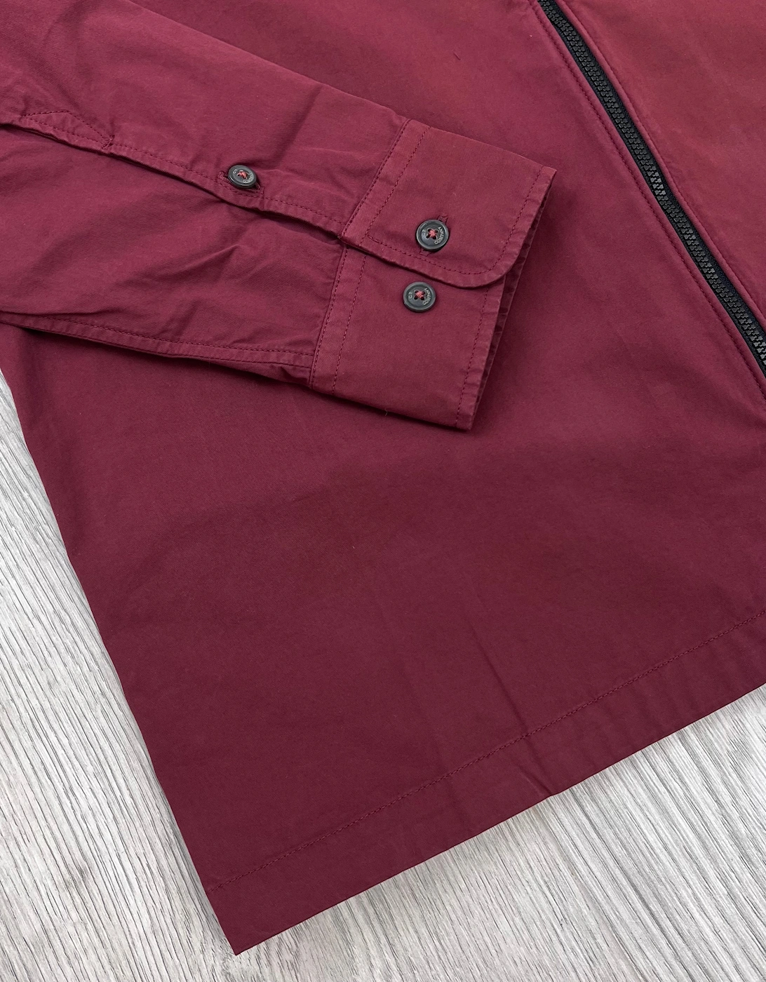 CP Company Zip Overshirt - Andorra Red