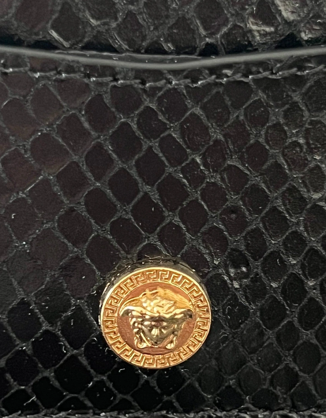 Medusa Head Cardholder Ayer Black
