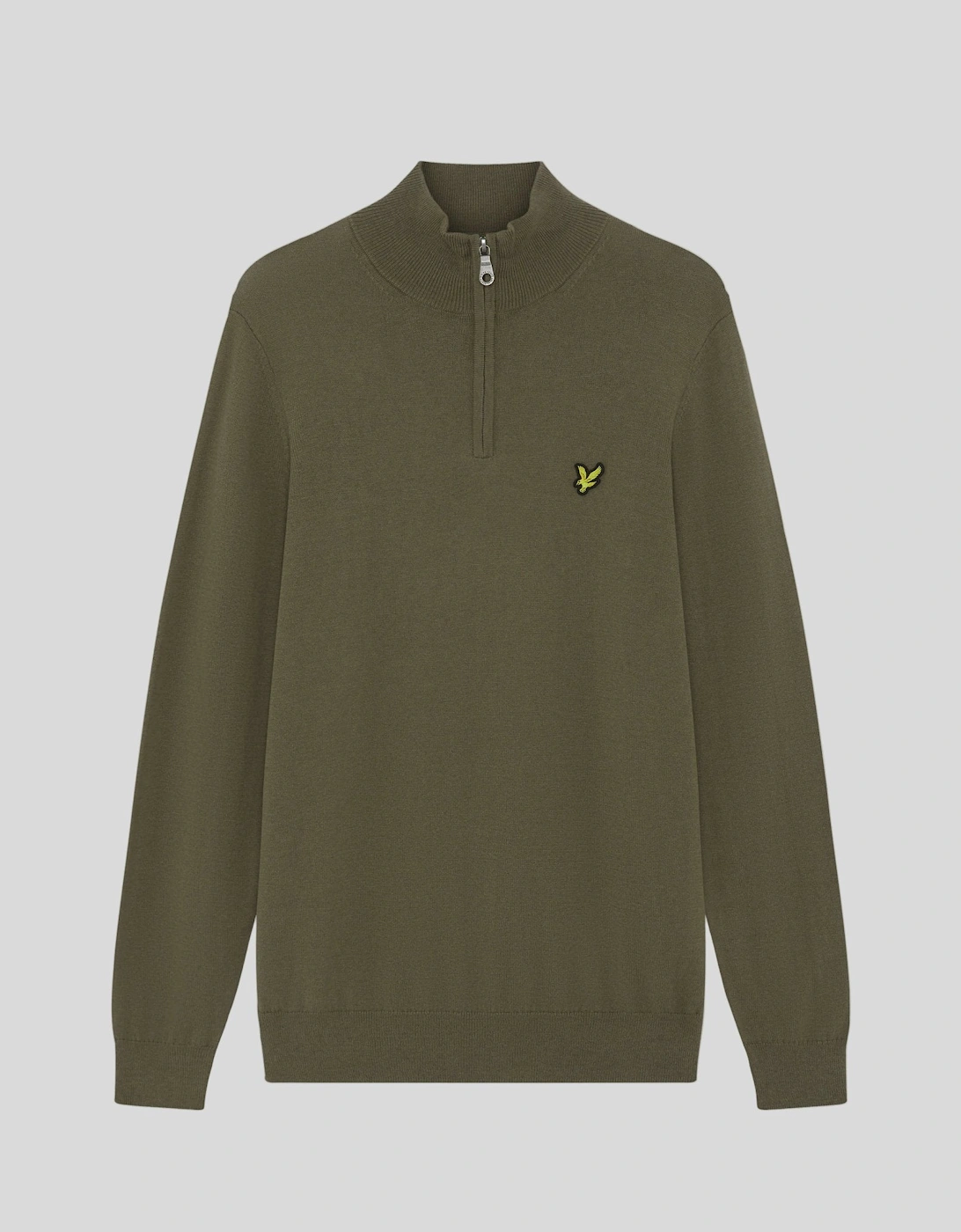 Cotton Merino 1/4 Zip Jumper