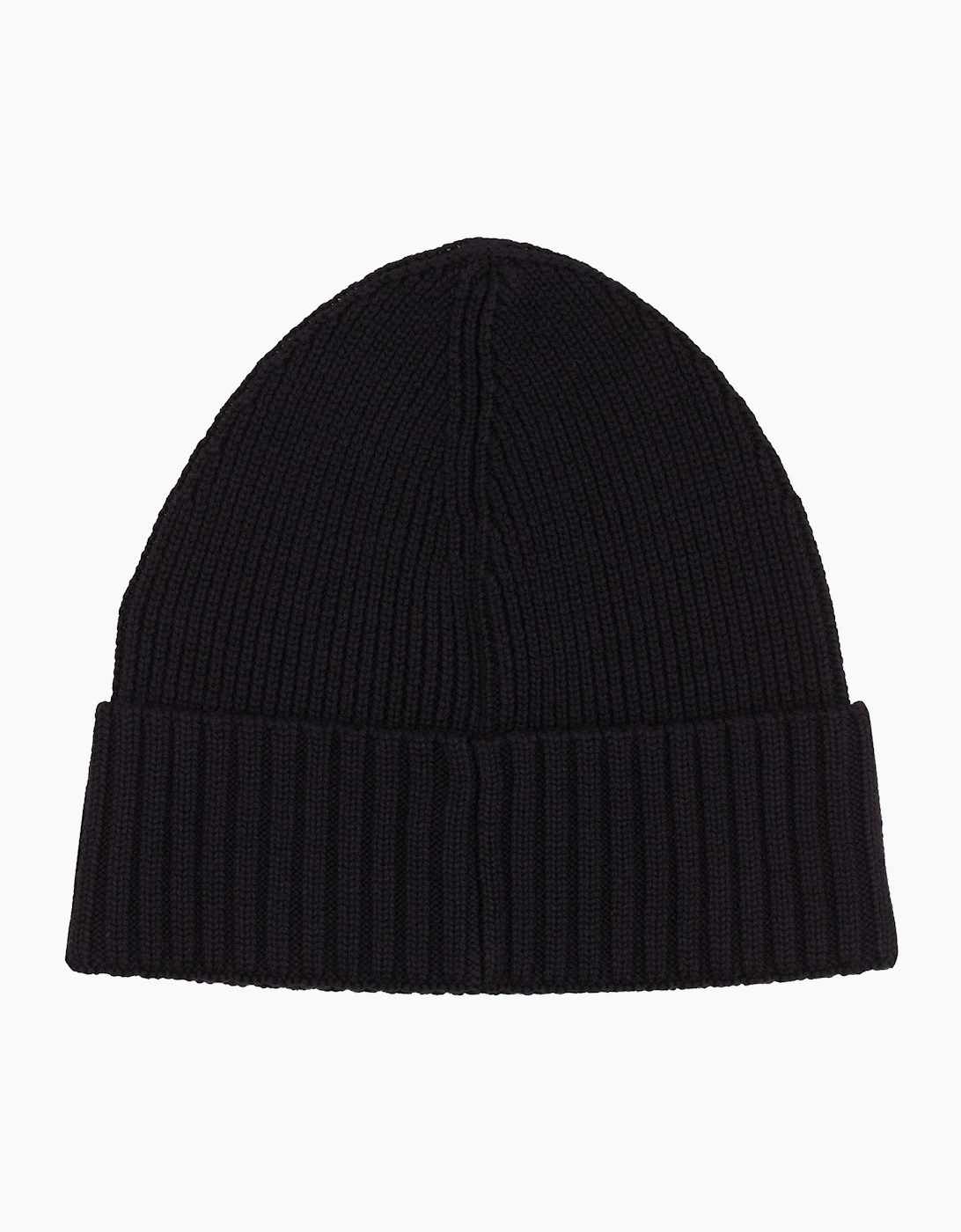 Hugo Boss Fati Rib Knit Wool Beanie Black 001