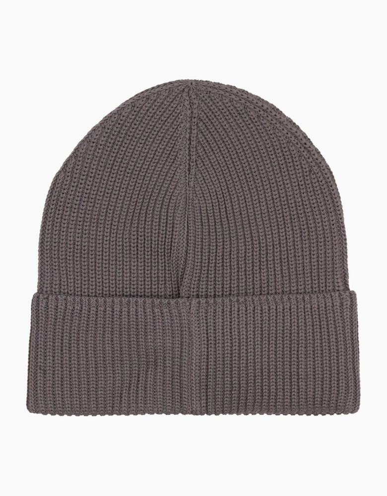 Moncler Logo Cotton Beanie Grey 93D