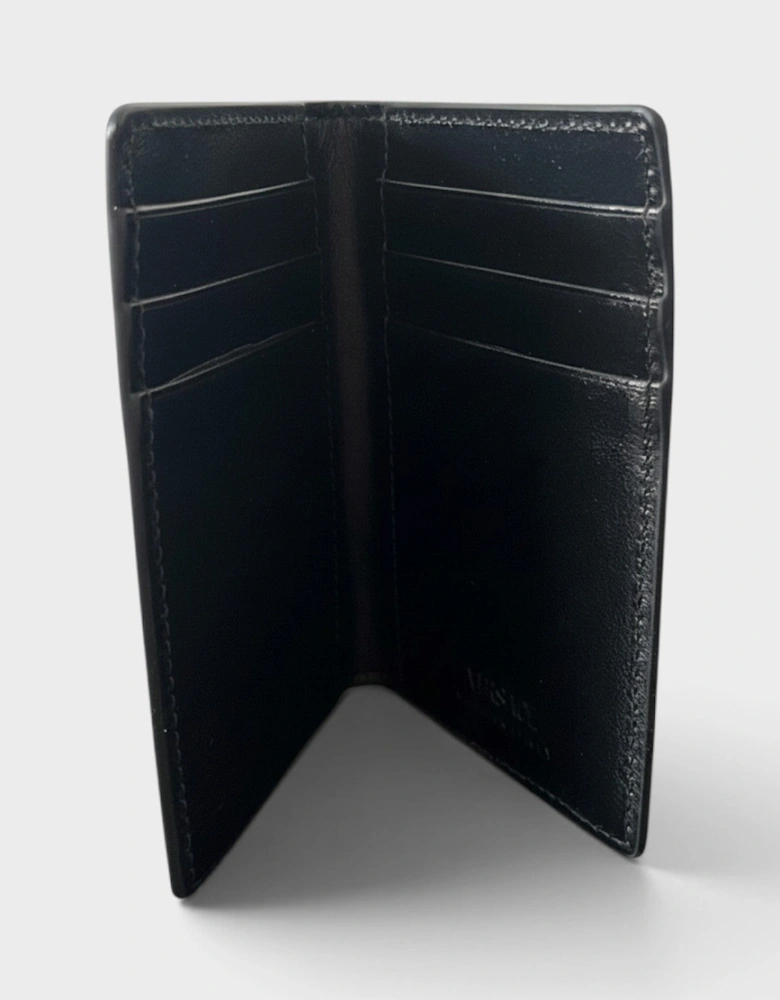 Medusa Card Case Leather Black