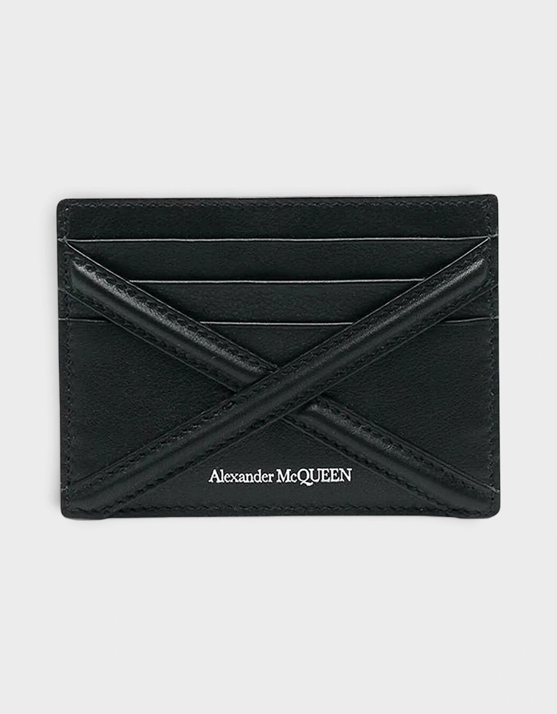 Harness Logo Printed Card Holder Black