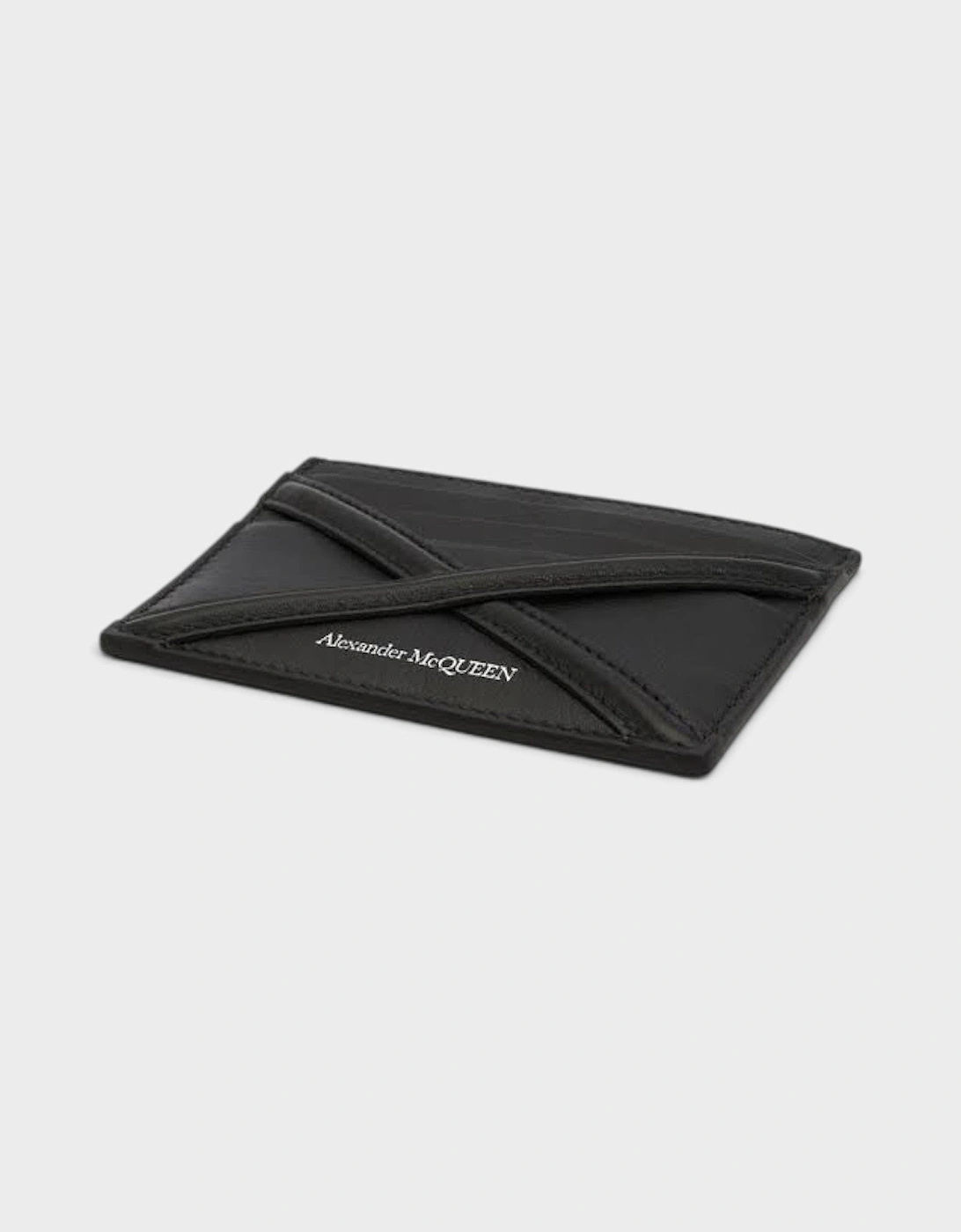 Harness Logo Printed Card Holder Black