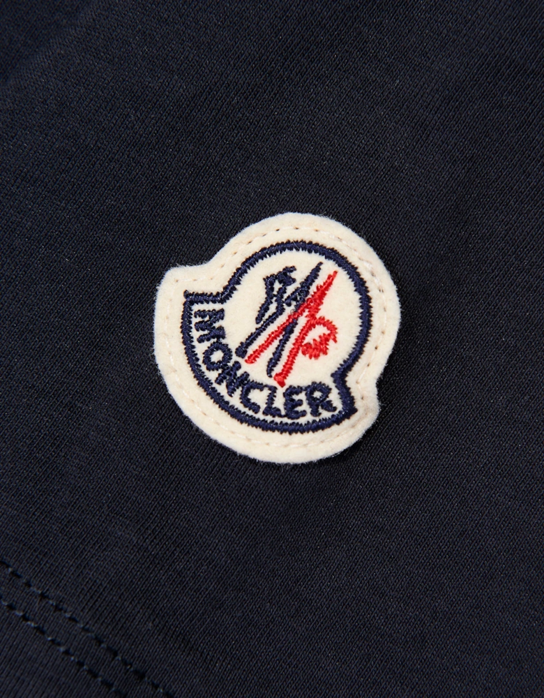 Moncler Enfant Boys Split Logo T-Shirt in Navy