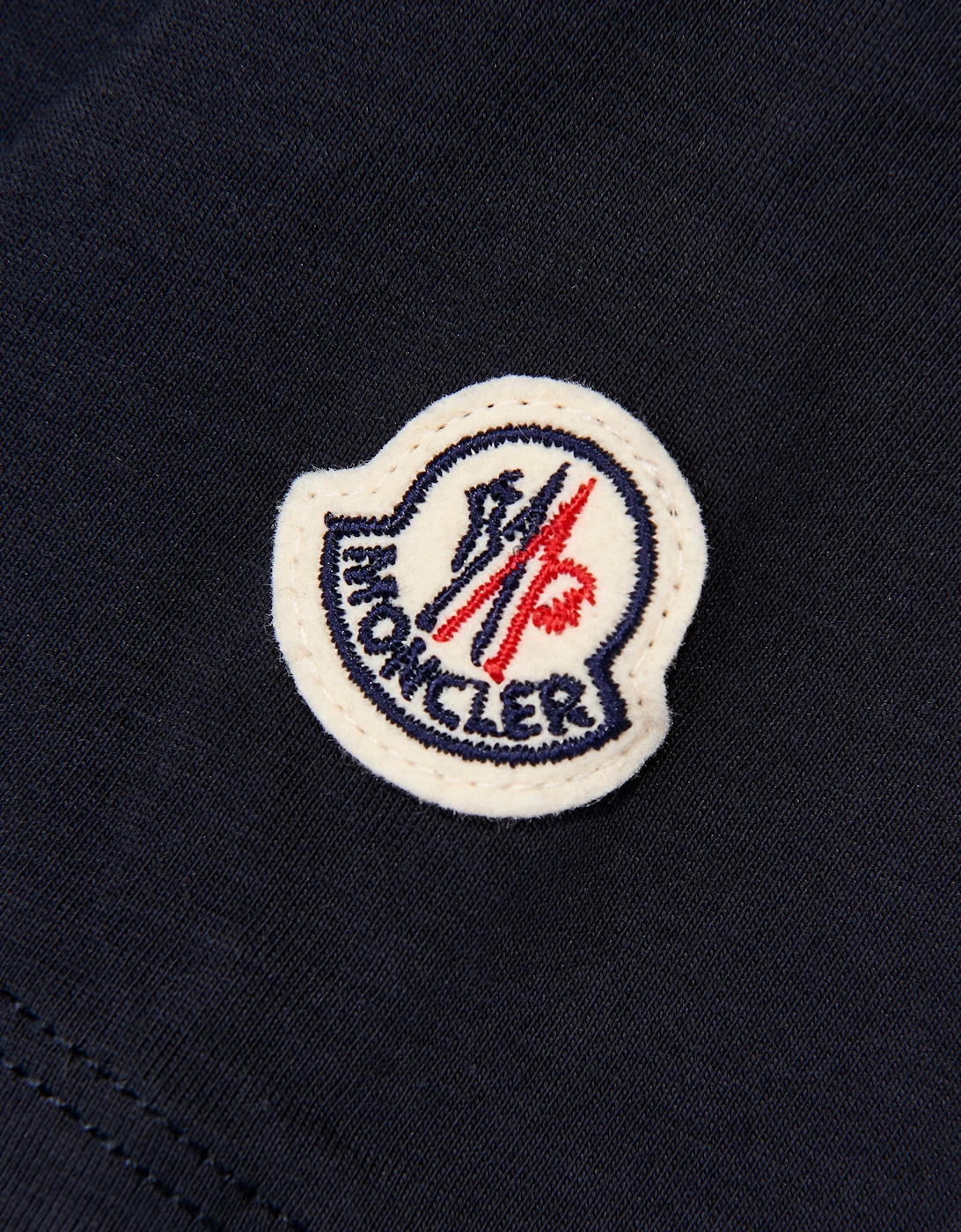 Moncler Enfant Boys Split Logo T-Shirt in Navy