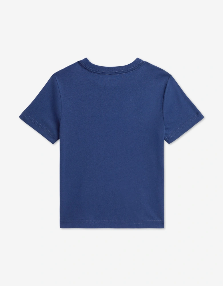 Ralph Lauren Boys Polo Sportsman T-Shirt in Navy