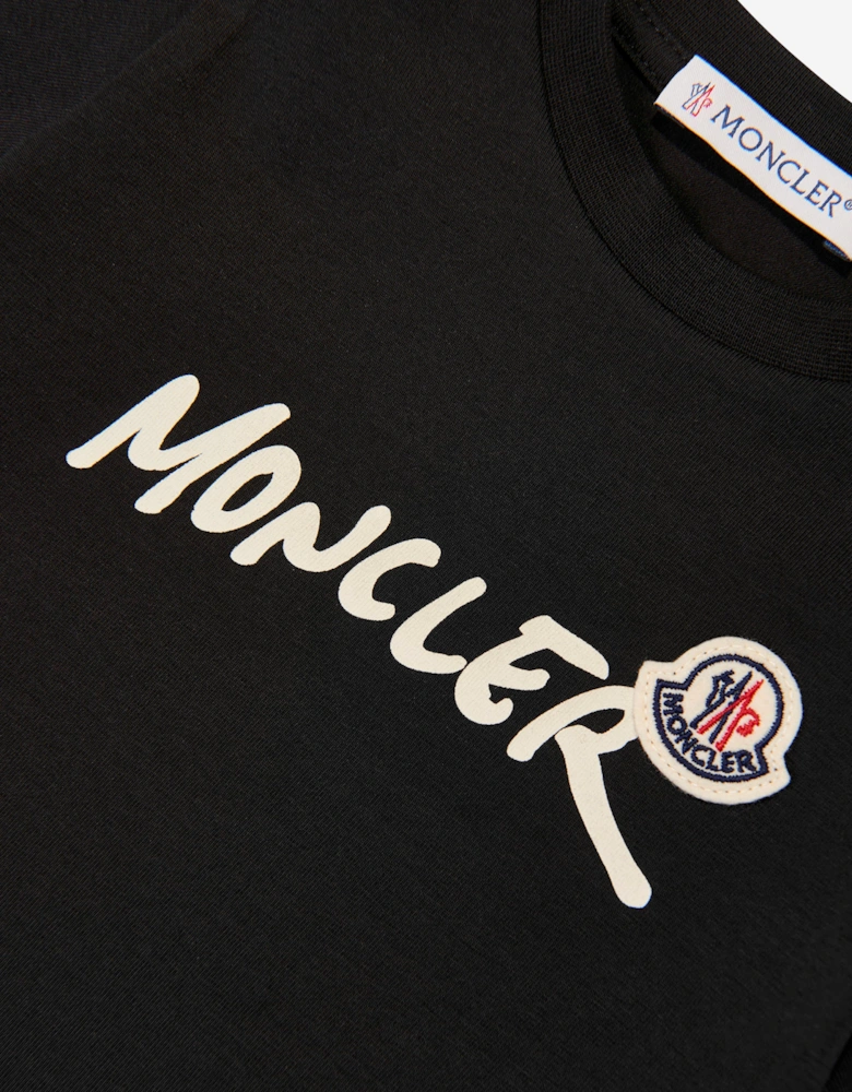 Moncler Enfant Baby Boys Logo T-Shirt in Black