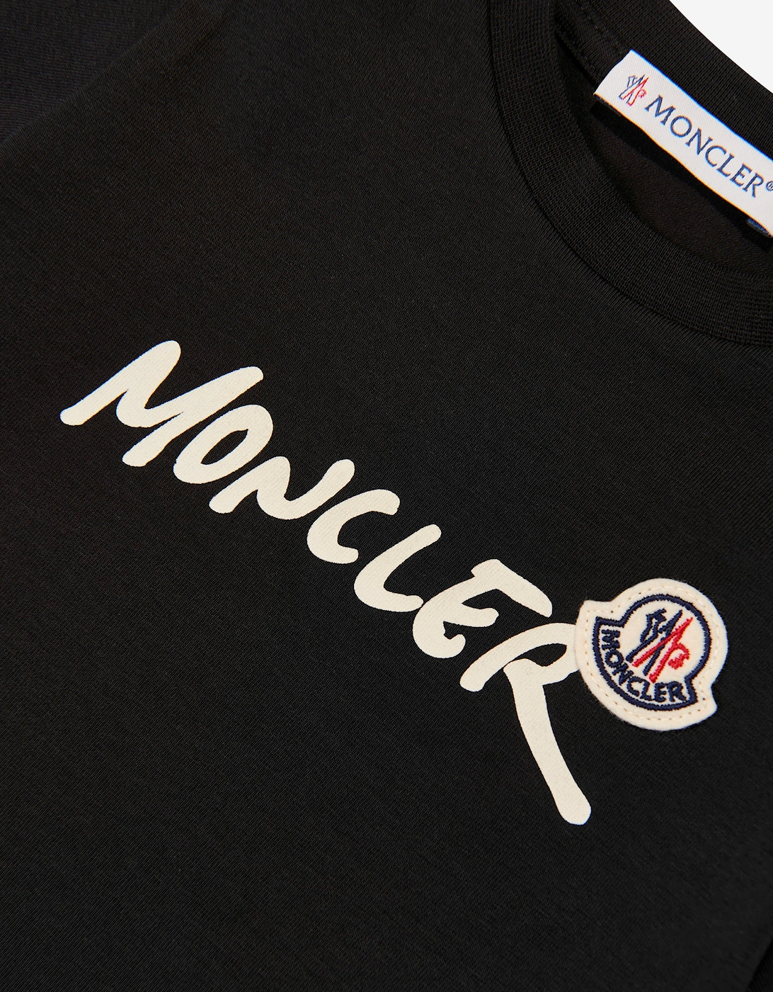 Moncler Enfant Baby Boys Logo T-Shirt in Black
