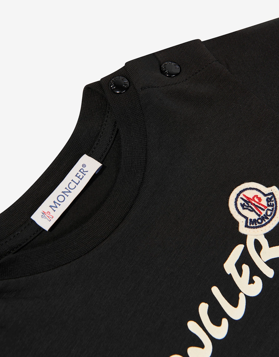 Moncler Enfant Baby Boys Logo T-Shirt in Black