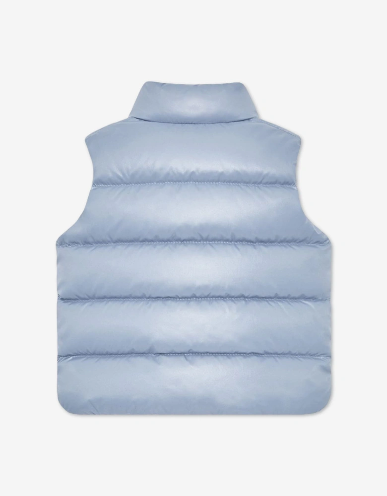 Moncler Enfant Baby Boys Down Padded Bernard Gilet in Blue