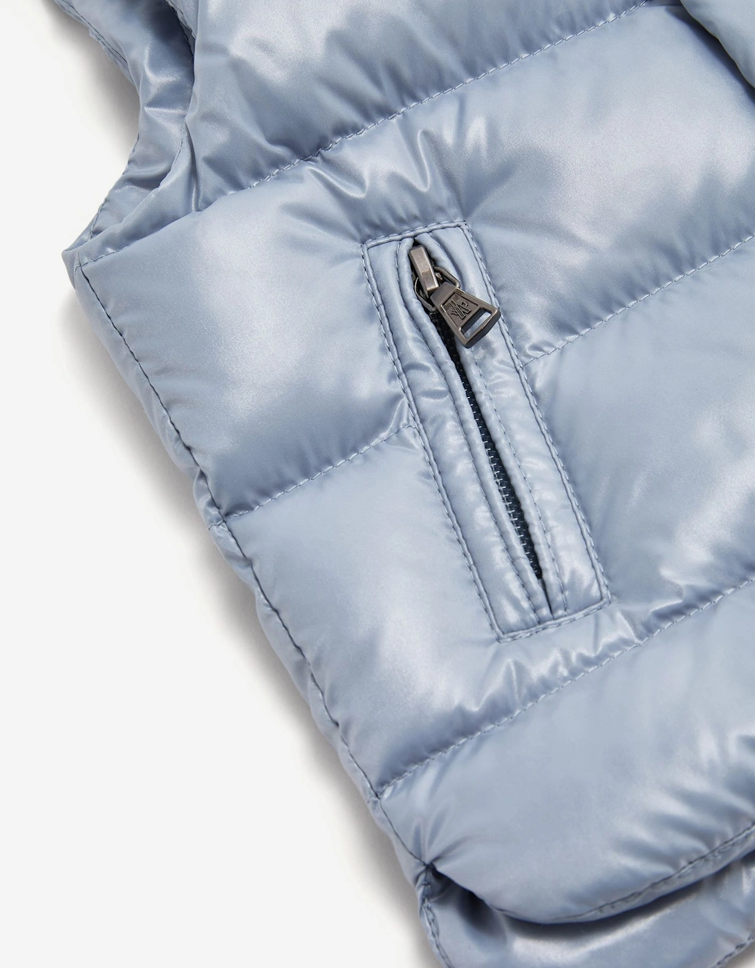 Moncler Enfant Baby Boys Down Padded Bernard Gilet in Blue