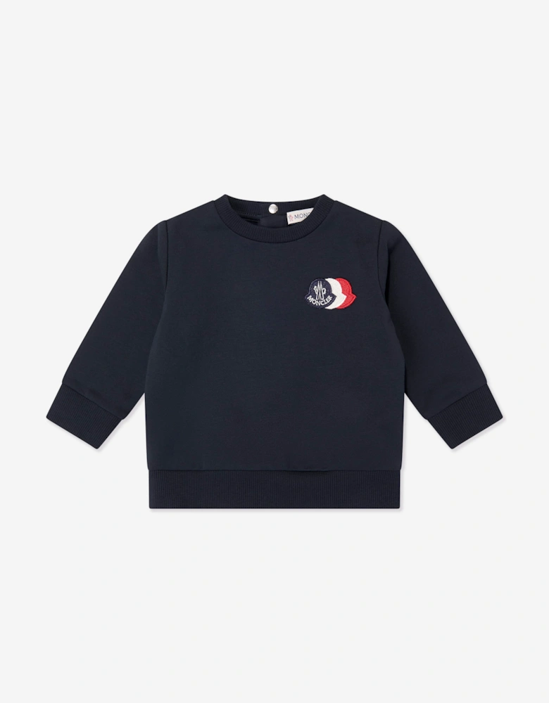 Moncler Enfant Baby Boys Triple Logo Tracksuit in Navy