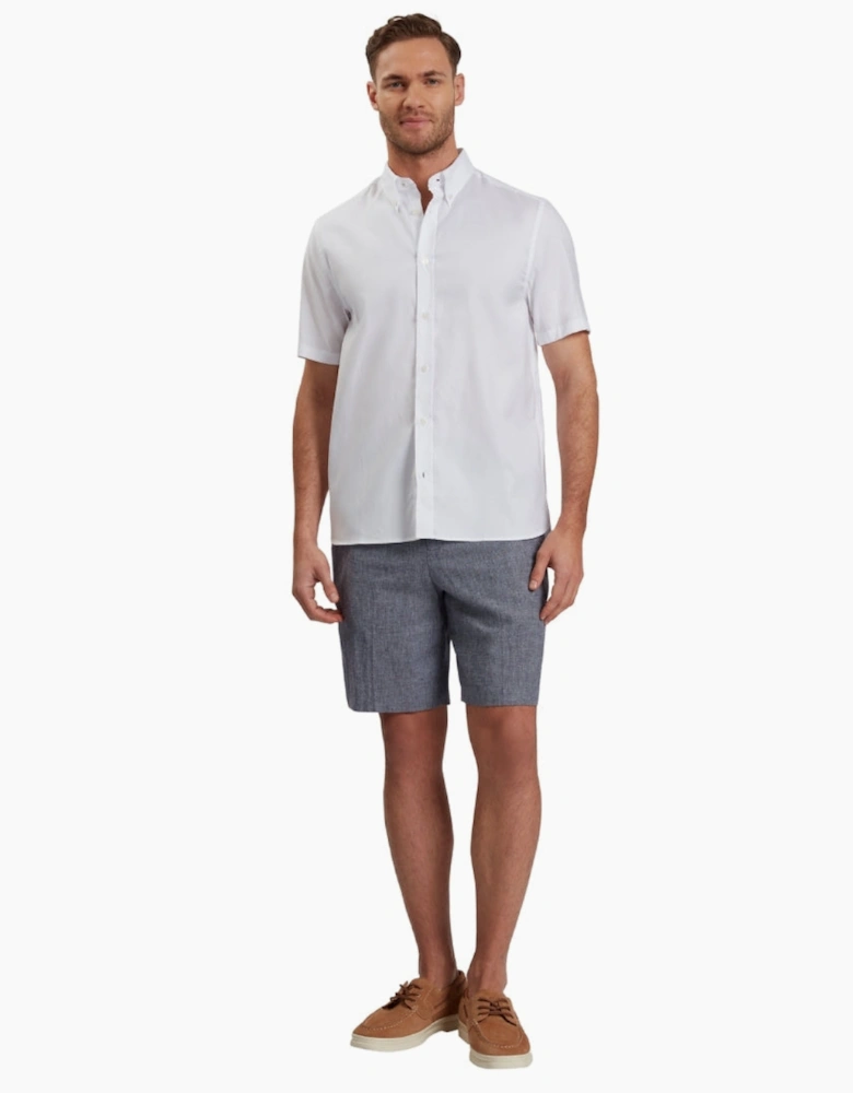 Ted Baker Alyth Regular Branded White Oxford Shirt