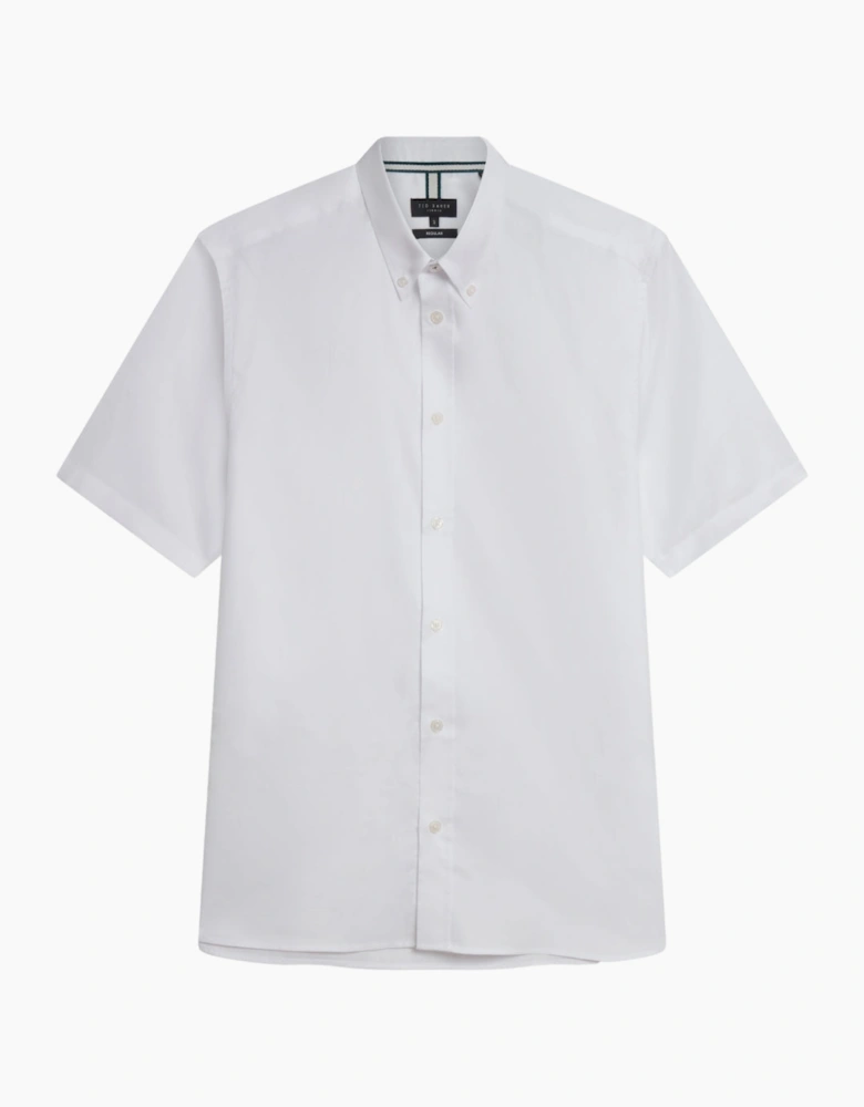 Ted Baker Alyth Regular Branded White Oxford Shirt