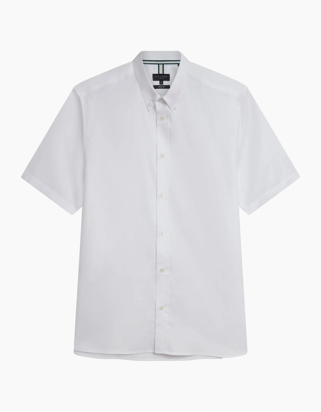 Ted Baker Alyth Regular Branded White Oxford Shirt