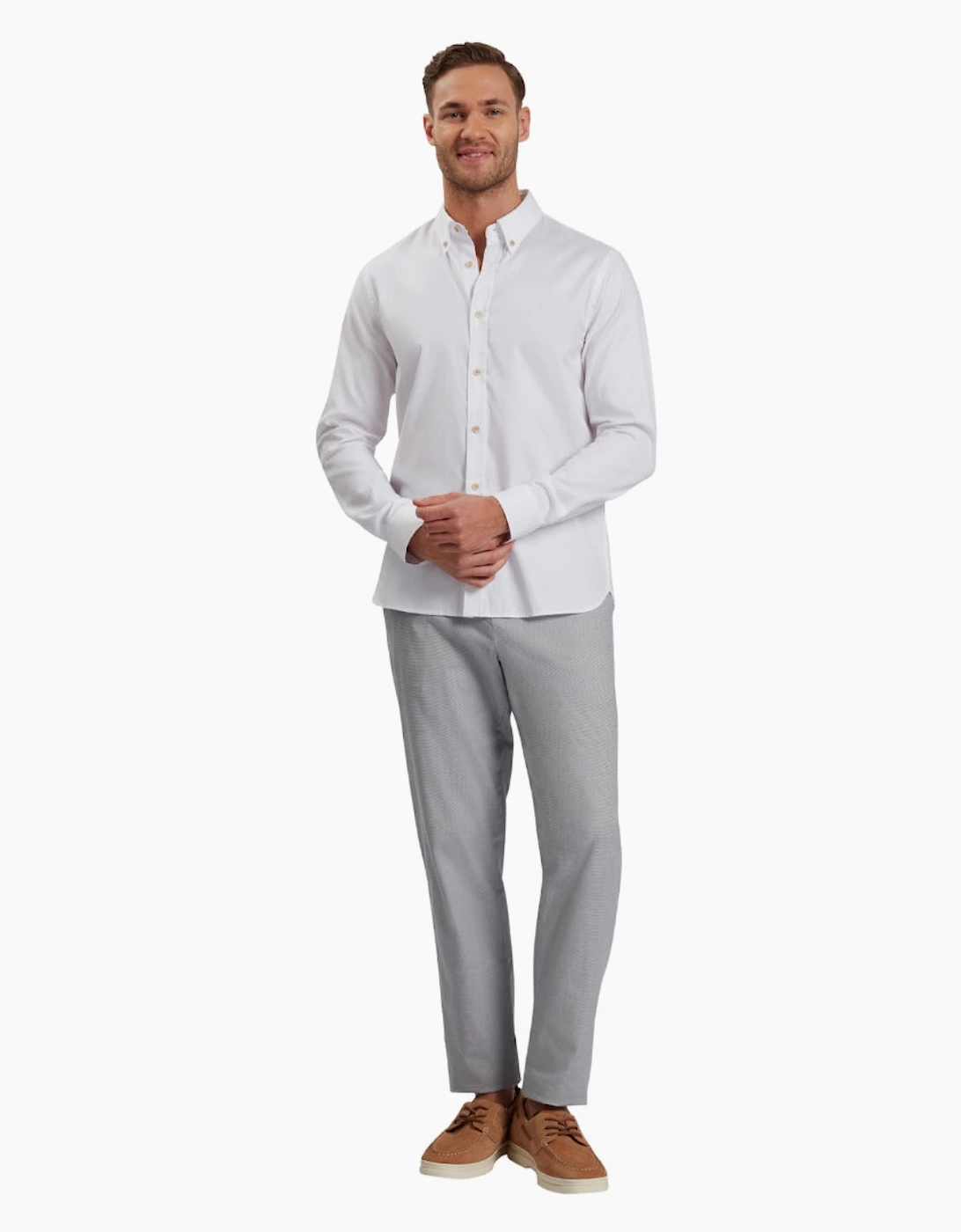 Ted Baker Allardo Regular Premium White Oxford Shirt