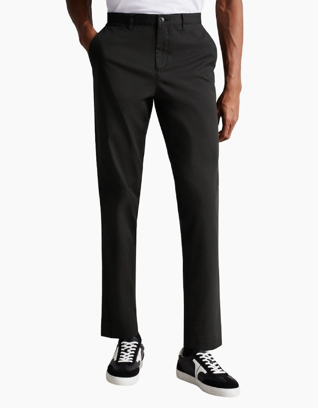 Ted Baker Genbee Regular Fit Black Chino