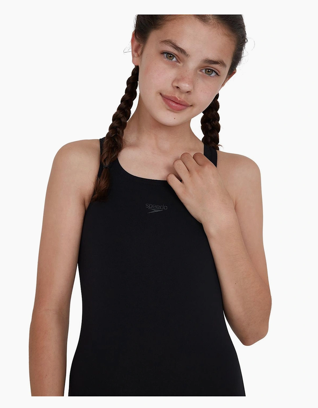 Speedo Girls Medalist Eco Endurance+ One Piece Swimsuit