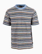Striped Blue
