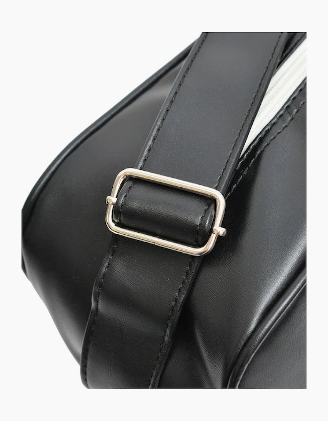 Lambretta Classic Retro Shoulder Bag Black/White
