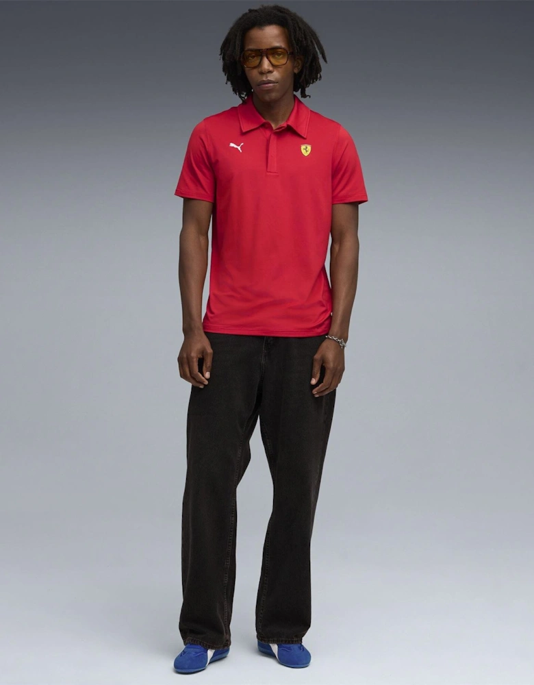 Ferrari Sportswear Cloudspun Short Sleeve Polo