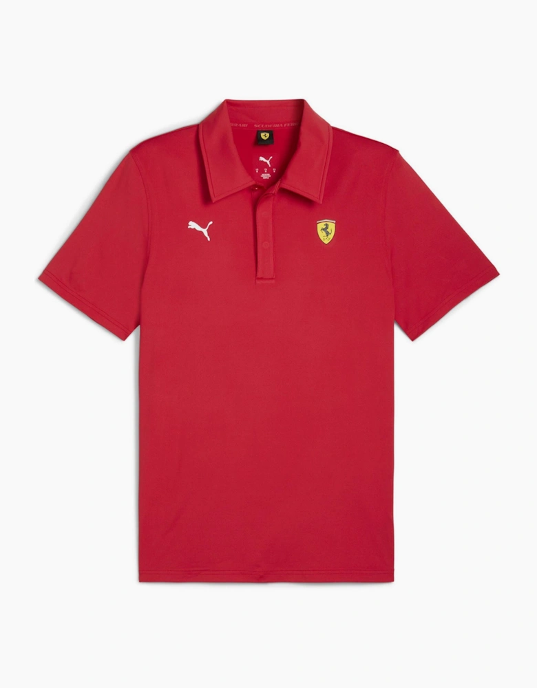 Ferrari Sportswear Cloudspun Short Sleeve Polo