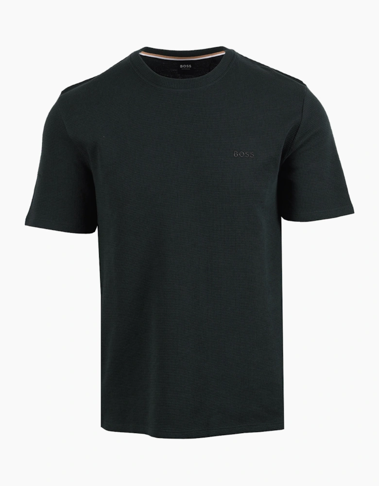 Boss Black BOSS WAFFLE T-SHIRT DARK GREEN