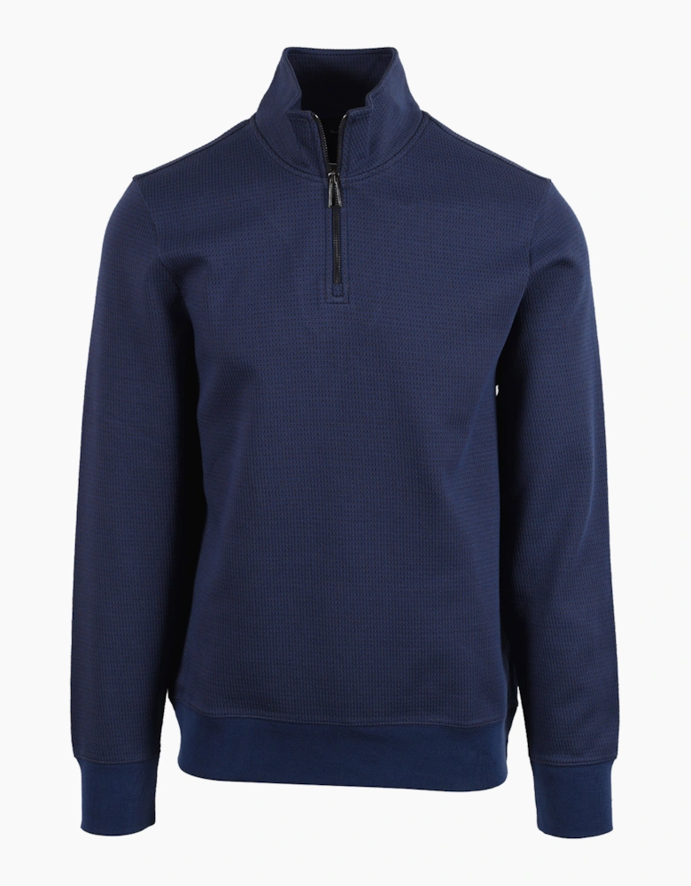 PAUL SMITH CLASSIC HALF ZIP BLUE