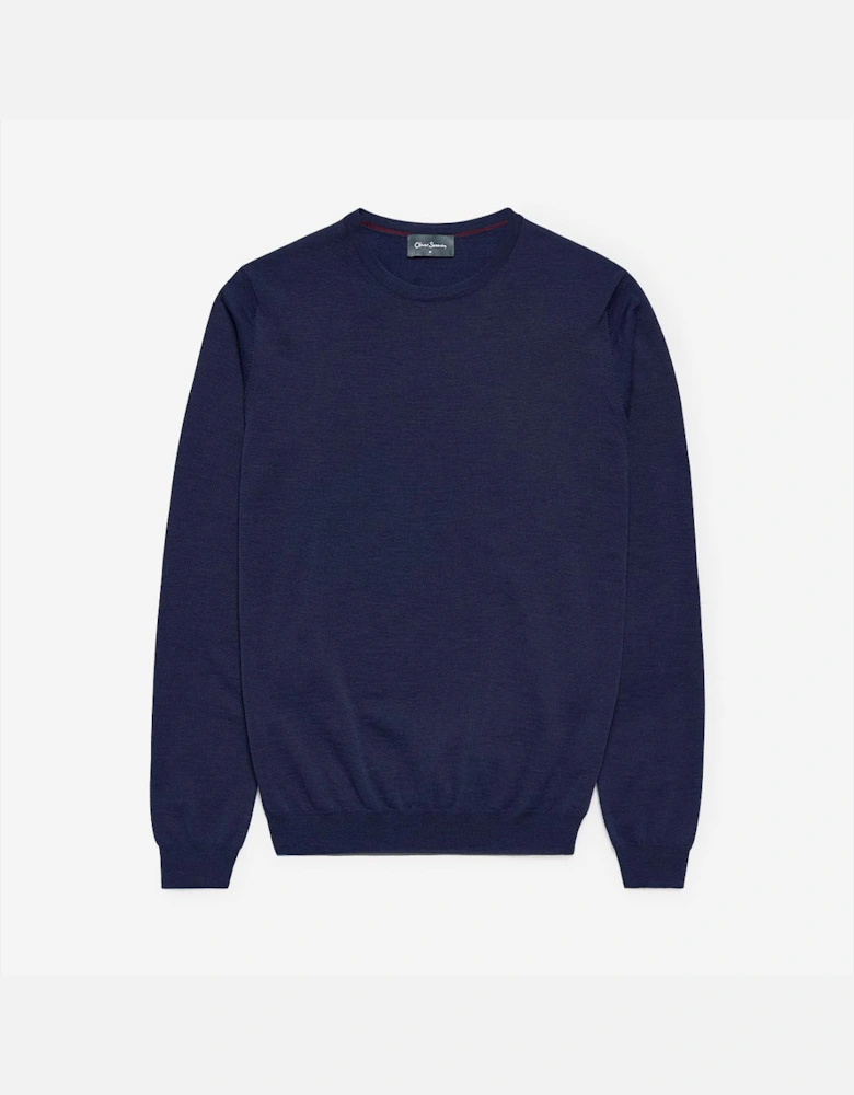 Oliver Sweeney Merino Wool Crew Neck Jumper