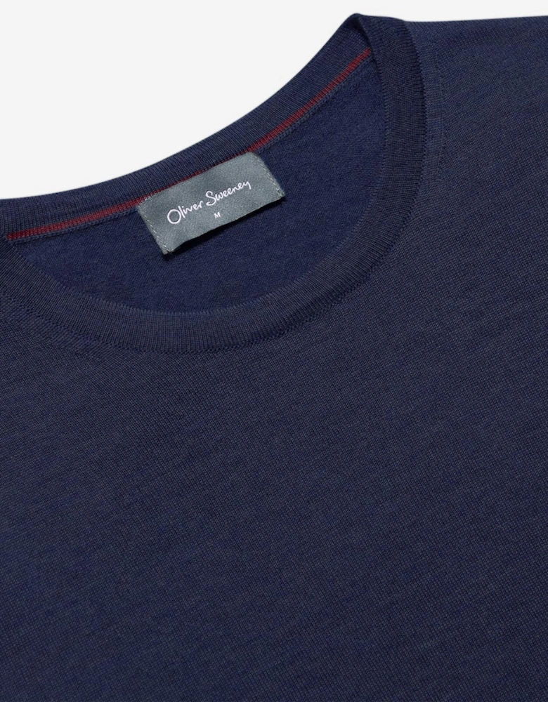 Oliver Sweeney Merino Wool Crew Neck Jumper