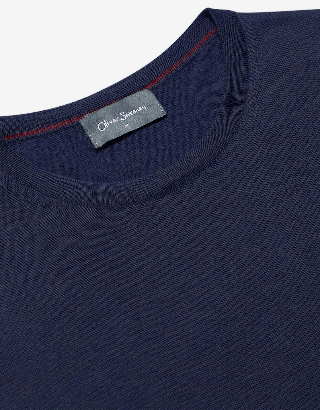 Oliver Sweeney Merino Wool Crew Neck Jumper