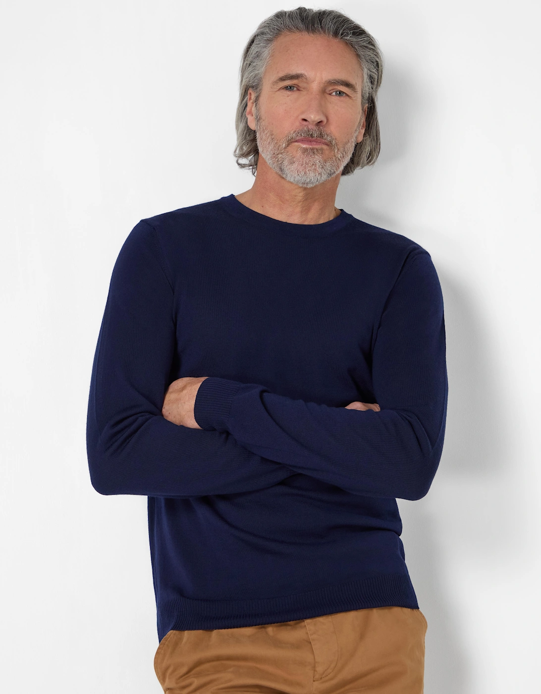 Oliver Sweeney Merino Wool Crew Neck Jumper