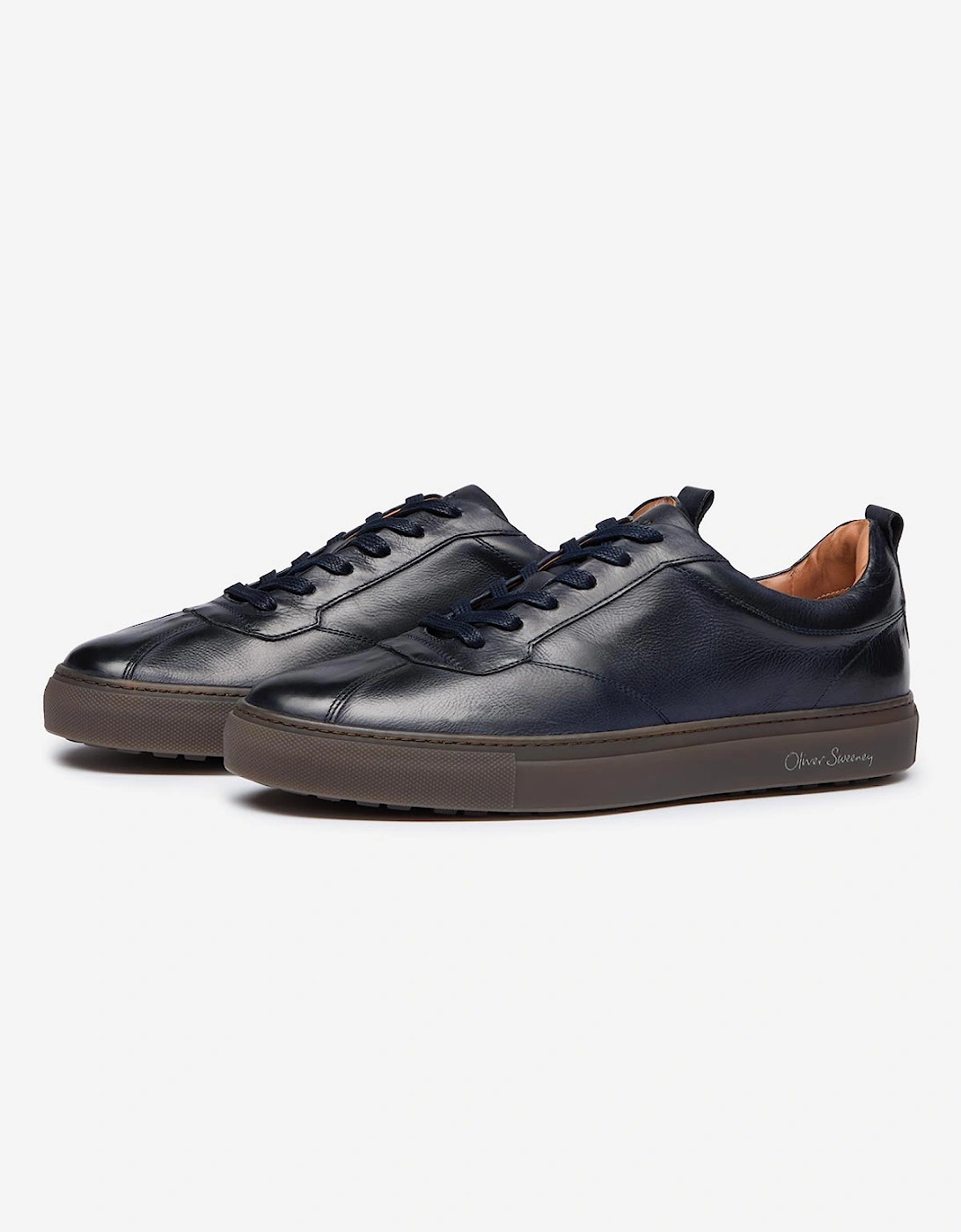 Oliver Sweeney Hand Finished Calf Leather Retro Trainers