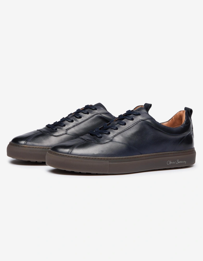 Oliver Sweeney Hand Finished Calf Leather Retro Trainers