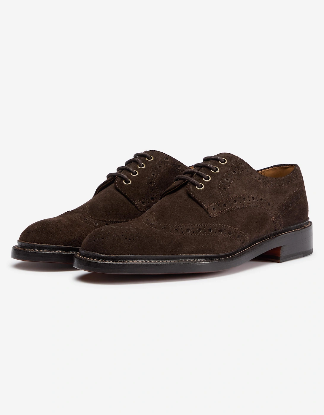 Oliver Sweeney Calf Suede Derby Brogues