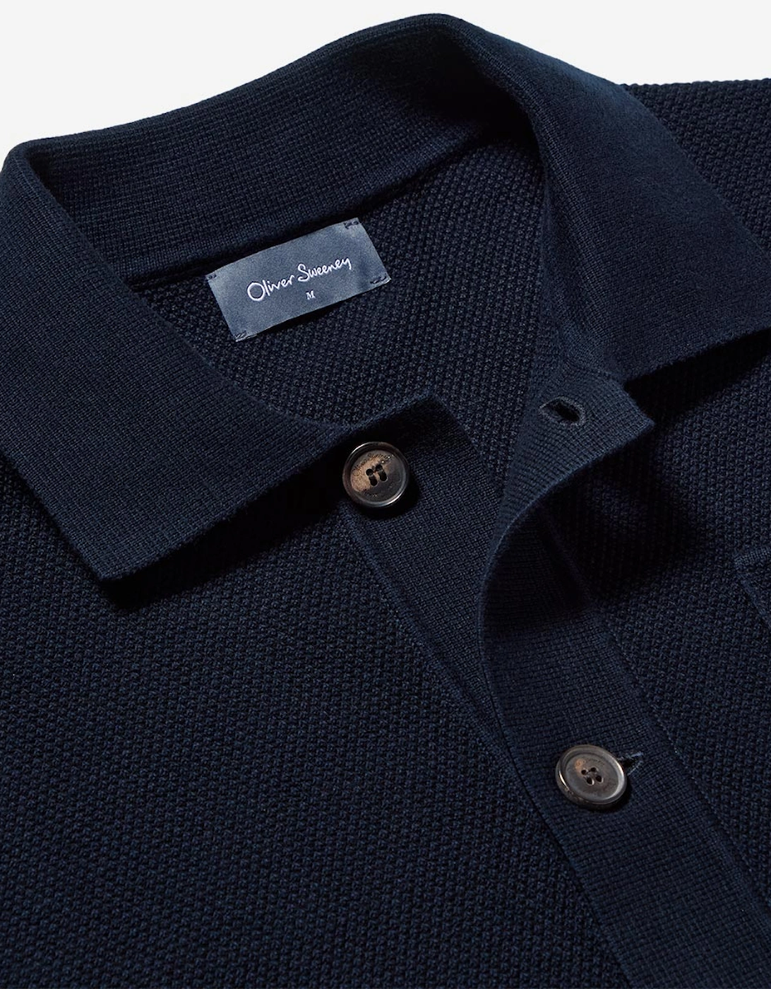 Oliver Sweeney 100% Combed Cotton Overshirt