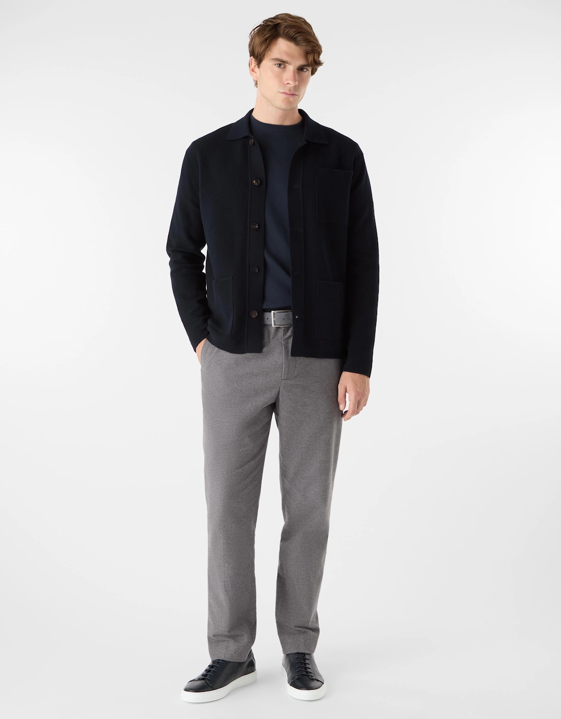 Oliver Sweeney 100% Combed Cotton Overshirt