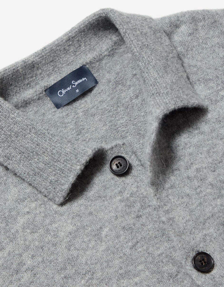 Oliver Sweeney Alpaca Wool Blend Knitted Shirt