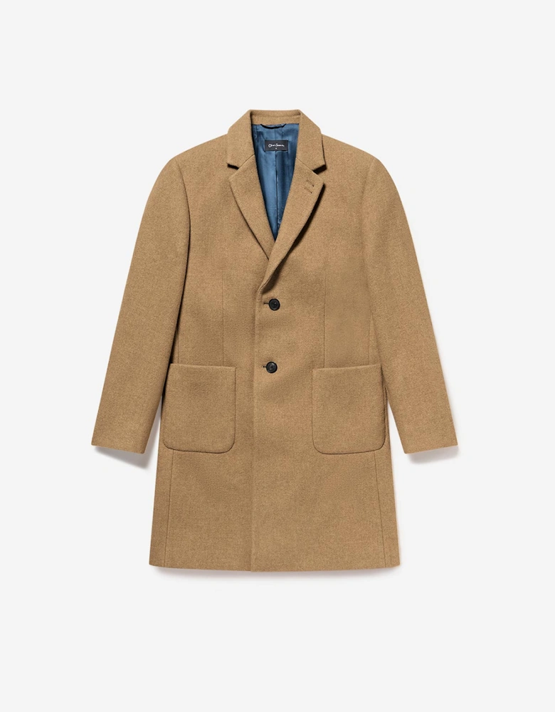 Oliver Sweeney Italian Recycled Wool Overcoat