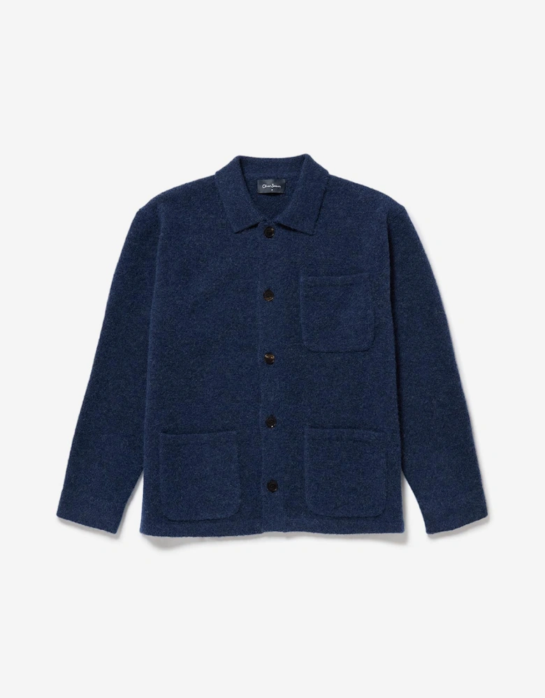 Oliver Sweeney Alpaca Wool Blend Knitted Shirt