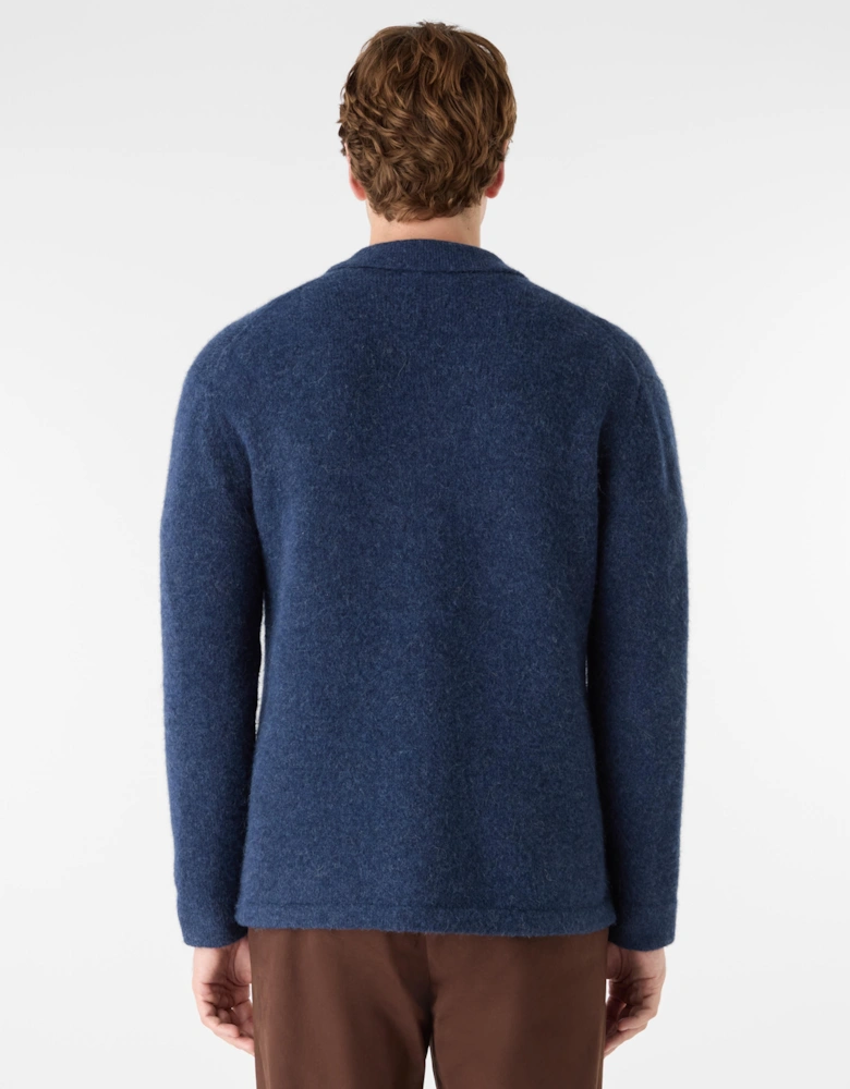 Oliver Sweeney Alpaca Wool Blend Knitted Shirt