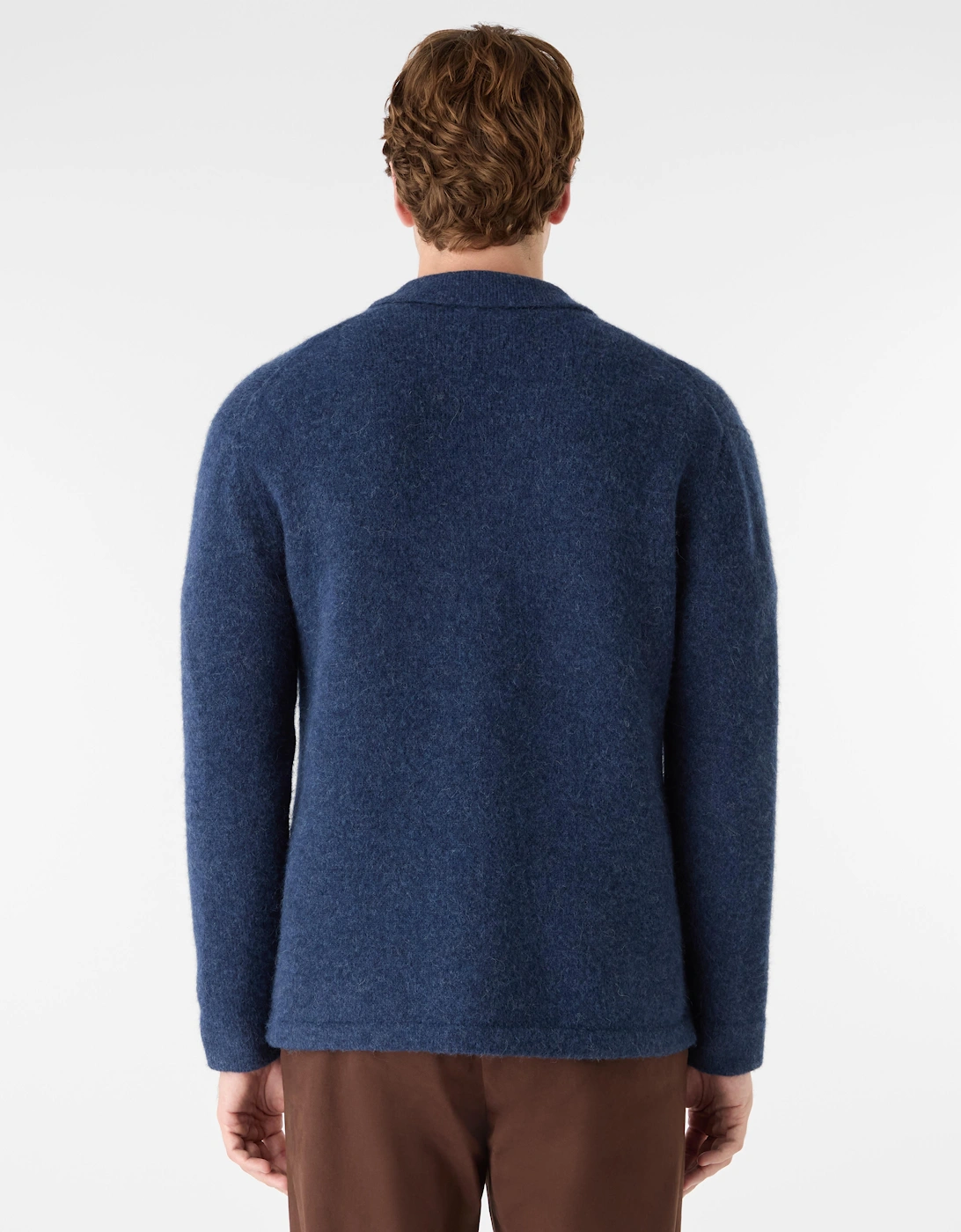 Oliver Sweeney Alpaca Wool Blend Knitted Shirt