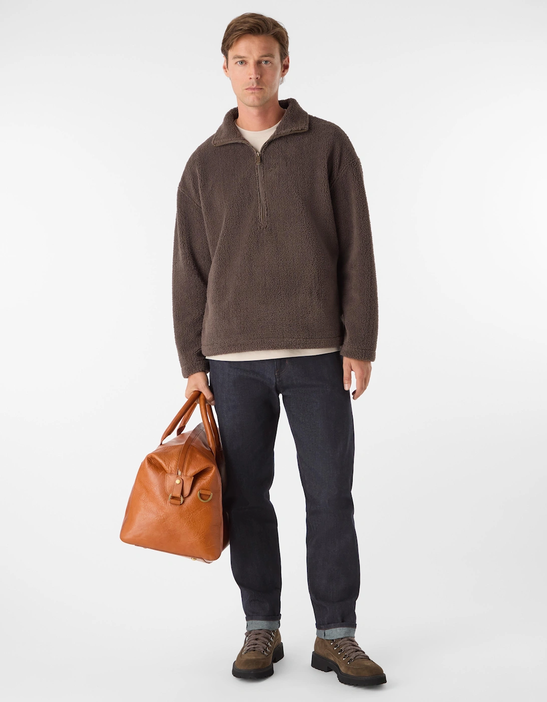 Oliver Sweeney Heavy Weight Half Zip Fleece