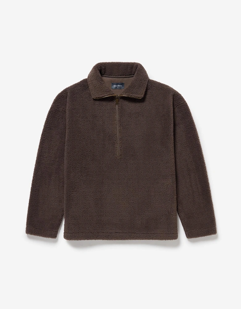 Oliver Sweeney Heavy Weight Half Zip Fleece