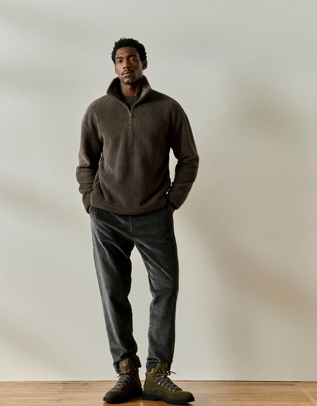 Oliver Sweeney Heavy Weight Half Zip Fleece
