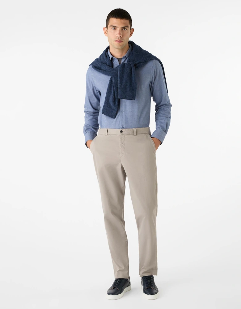 Oliver Sweeney Garment Dyed Cotton Chinos