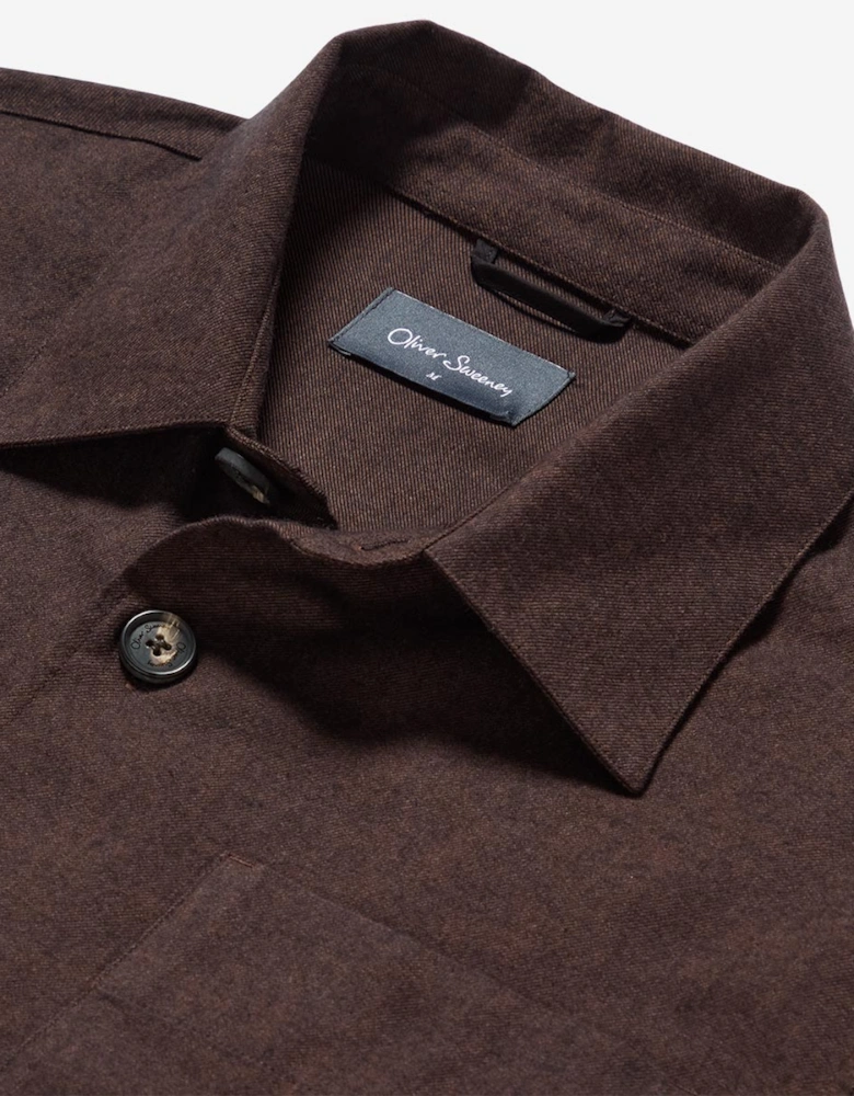 Oliver Sweeney Cotton/Wool Blend Overshirt