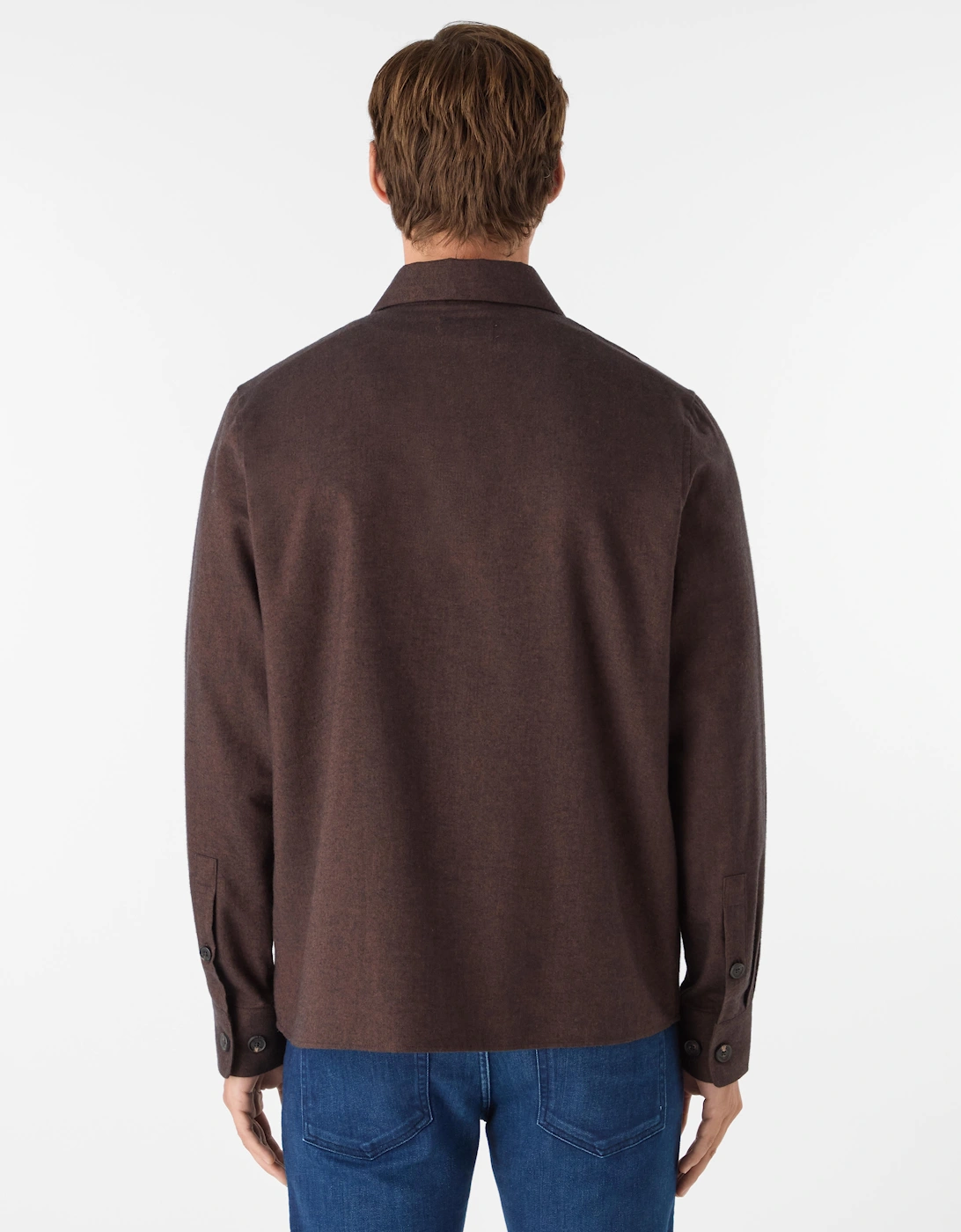 Oliver Sweeney Cotton/Wool Blend Overshirt